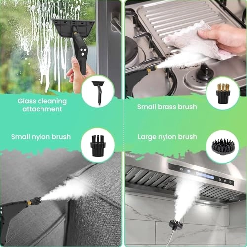 Handheld Pressurized Steam Cleaner - 3.5BAR 1.2 Liters