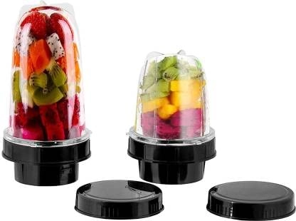 Bullet Jars - 530 ML 350 ML ABS Transparent