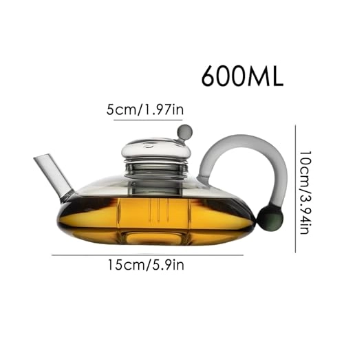 Glass Teapot - 600ml