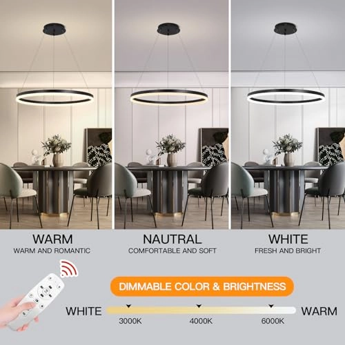 Modern LED Chandelier - 100cm