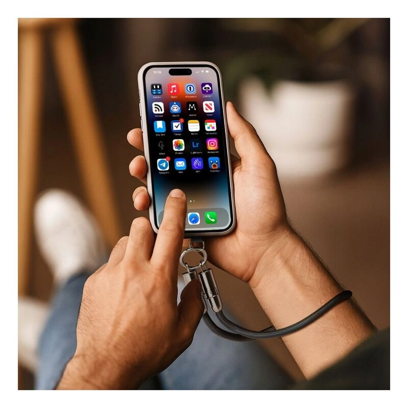 Charge Cable 100W USB-C to USB-C 0.3m Braided