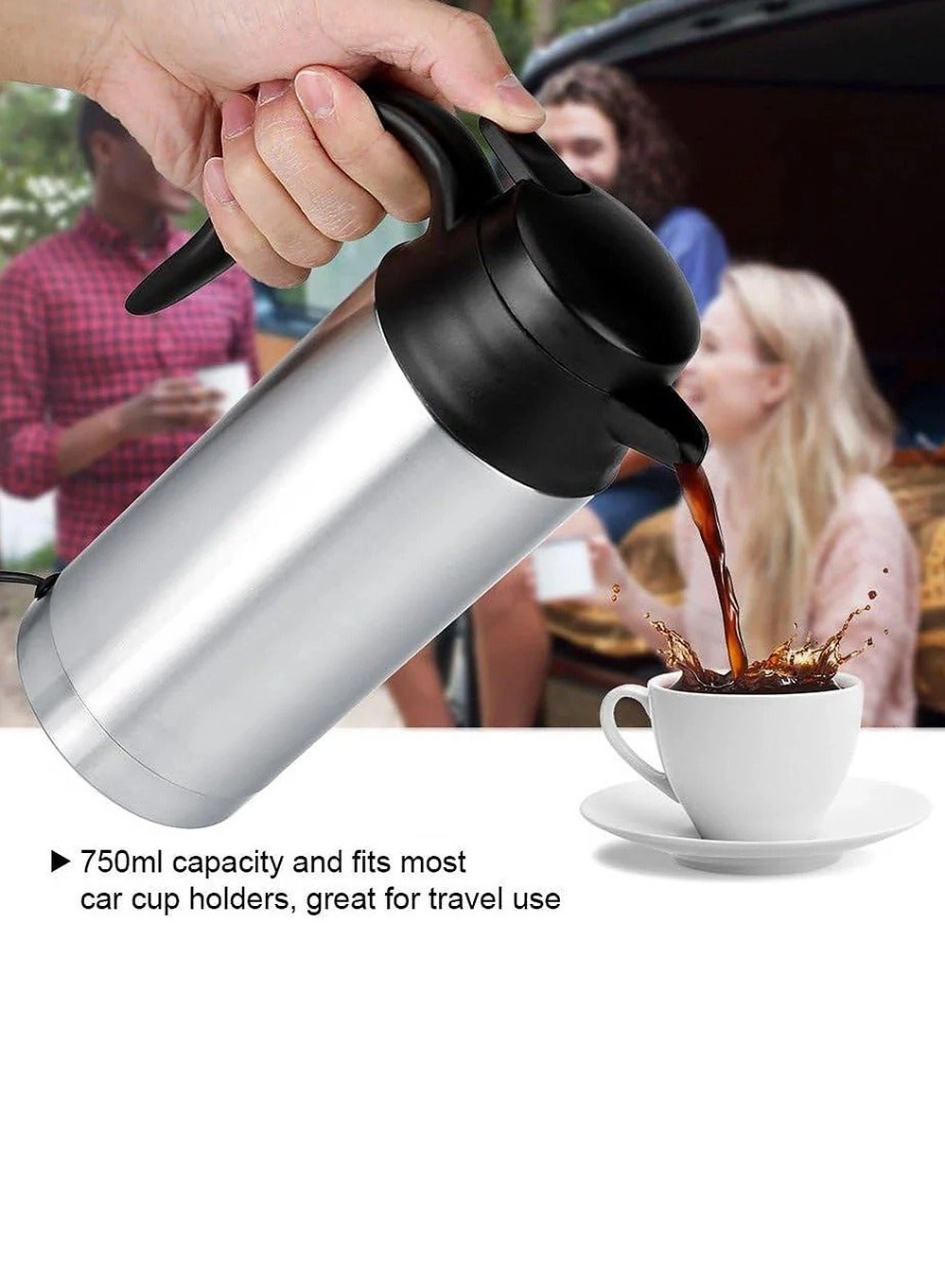 Traveller Kettle for Car - 750 ml