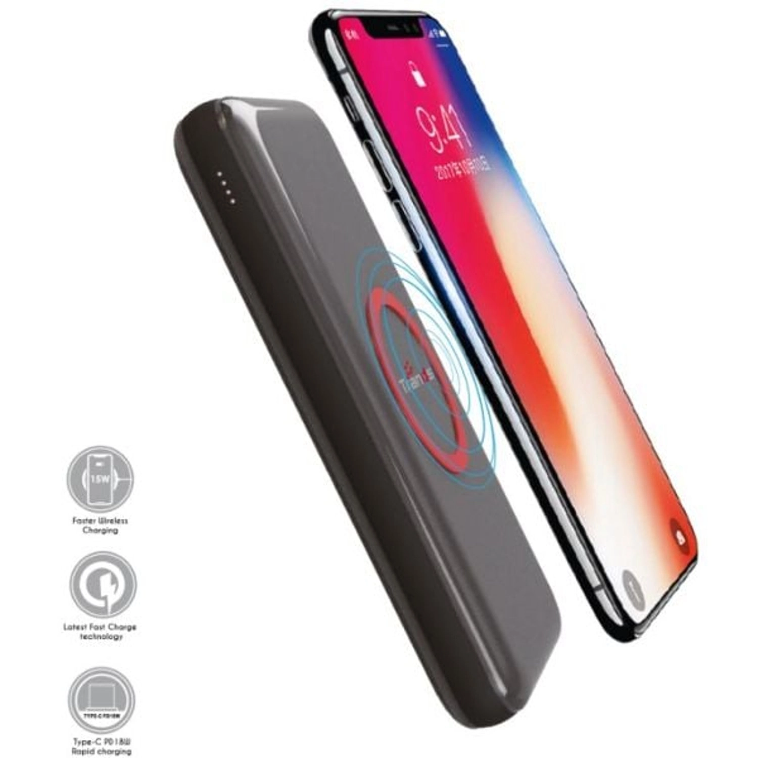 TR-MP655 - 10000mAh Wireless charging