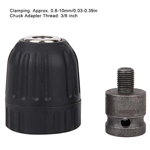 Drill Chuck Adapter - 3/8-24UNF 0.8-10mm