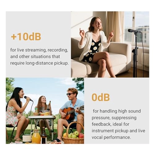 Luocute158pdhfakj XLR Microphone