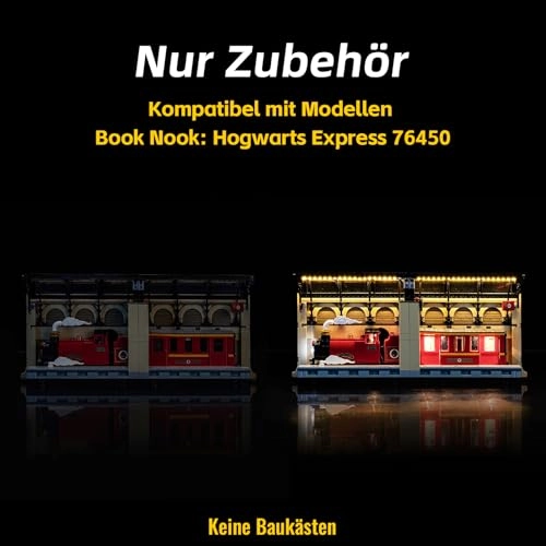 LED Light Kit - Copper Line for LEGO 76450 Hogwarts Express