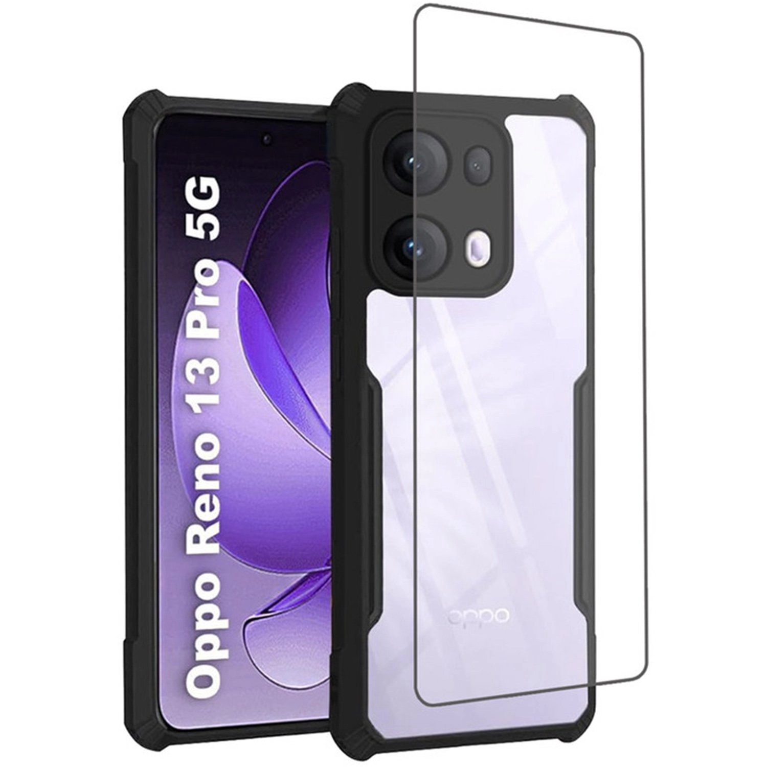 glassology GMBO13P - Case with Screen Protector Oppo Reno13 Pro