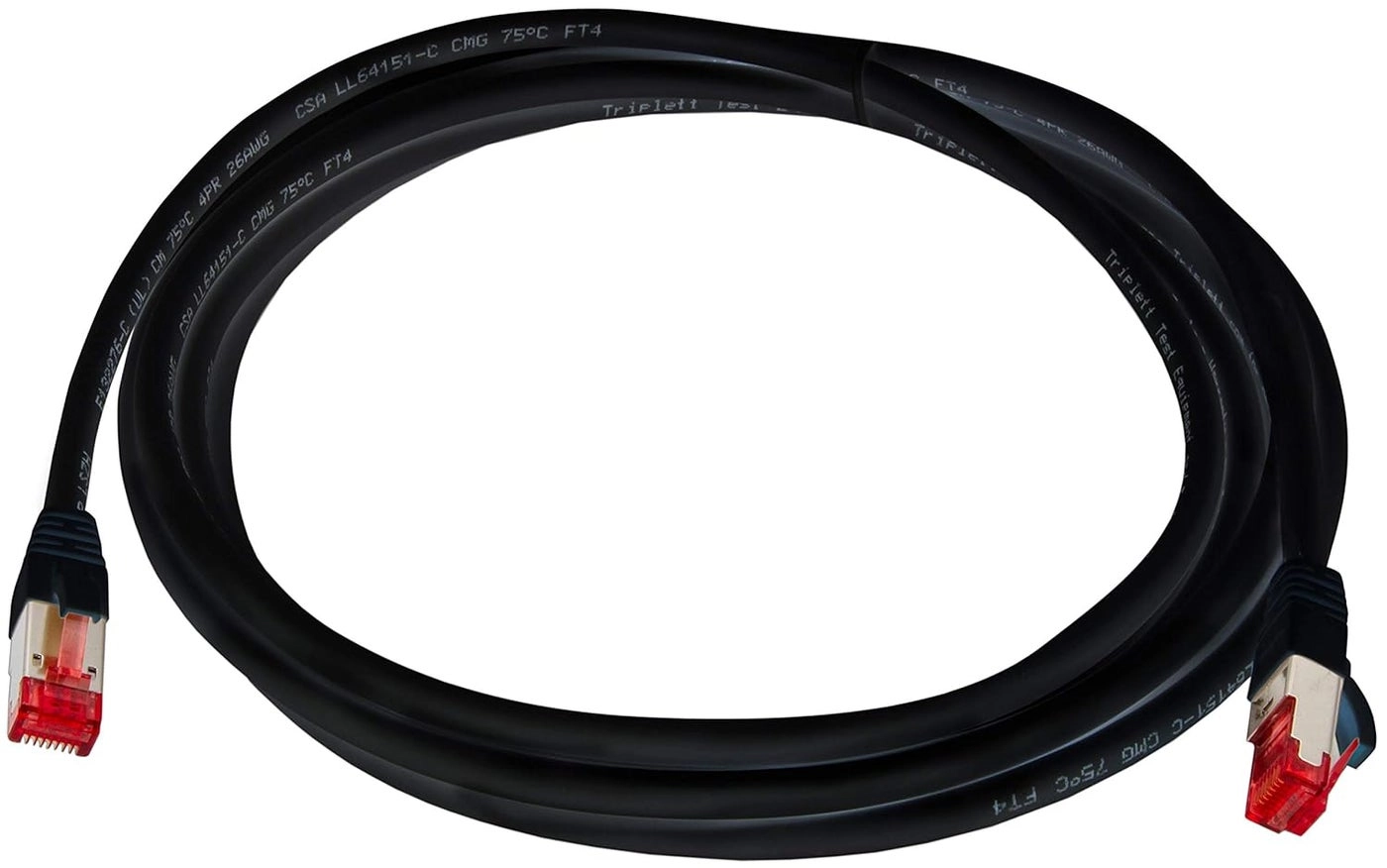 Triplett CAT6A10BK - 10GBPS SSTP 26AWG