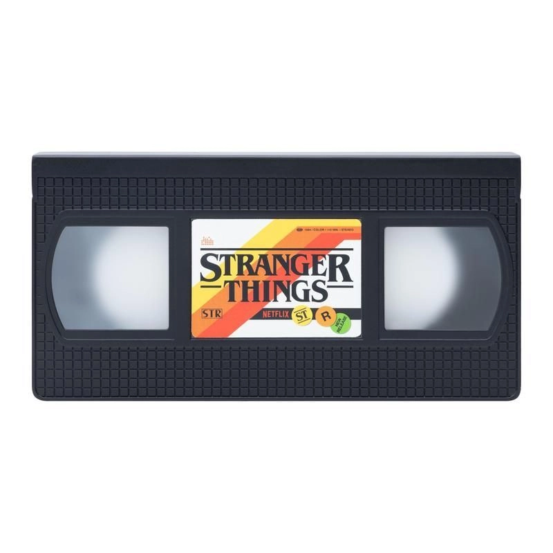 Stranger Things VHS Tape Logo Light - red