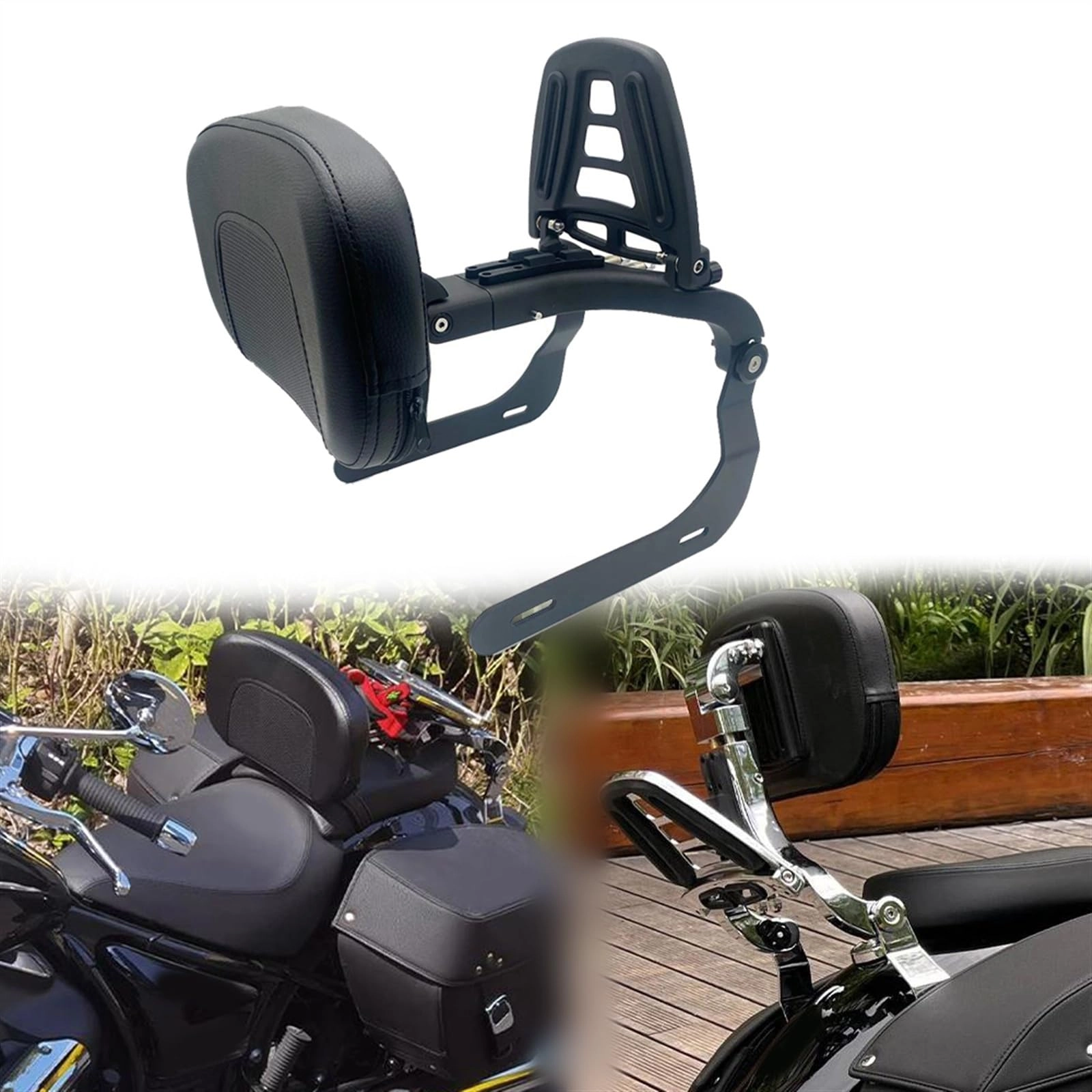 Backrest Cushion Driver Sissy Bar - BMW R18 100 Years