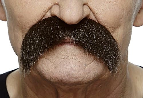 Mustaches Self Adhesive Fake Mustache - Walrus Adults