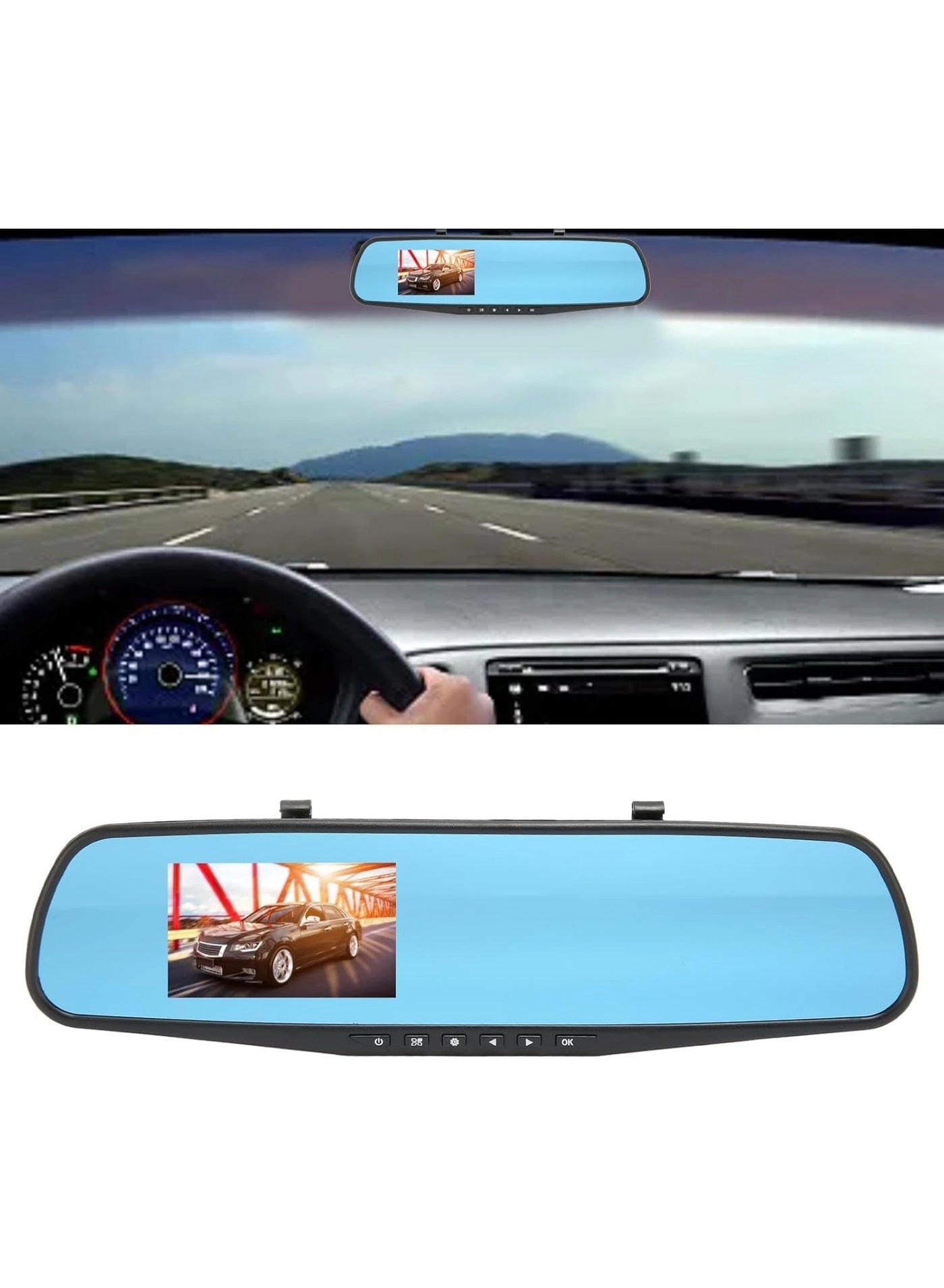 Dash Cam Front and Rear - 1080P