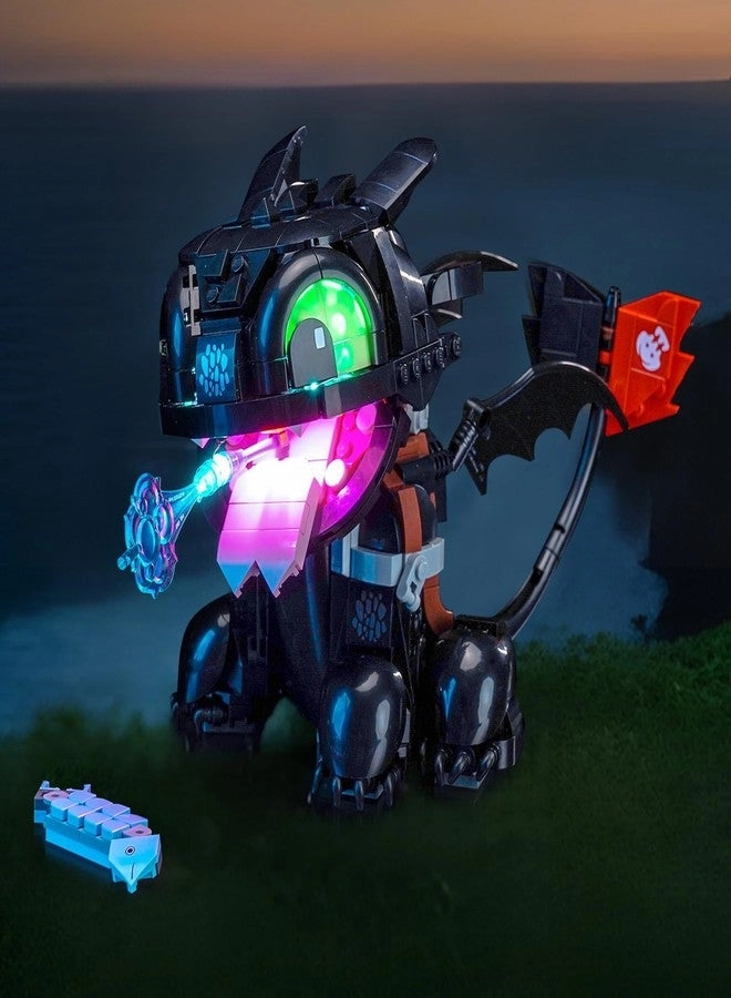 Brickshining LED Lighting Compatible with Lego 10375 How to Train Your Dragon Toothless