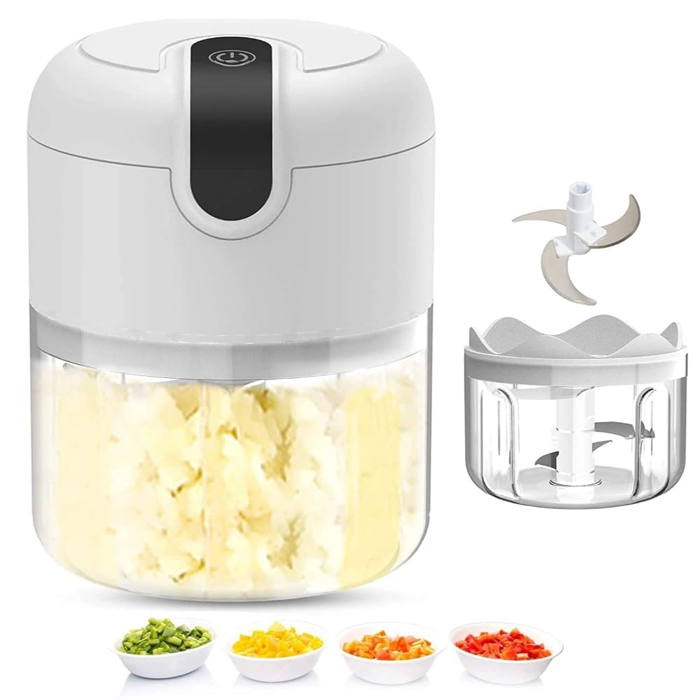 AMERTEER Mini Garlic Chopper - 250ML 45 watts