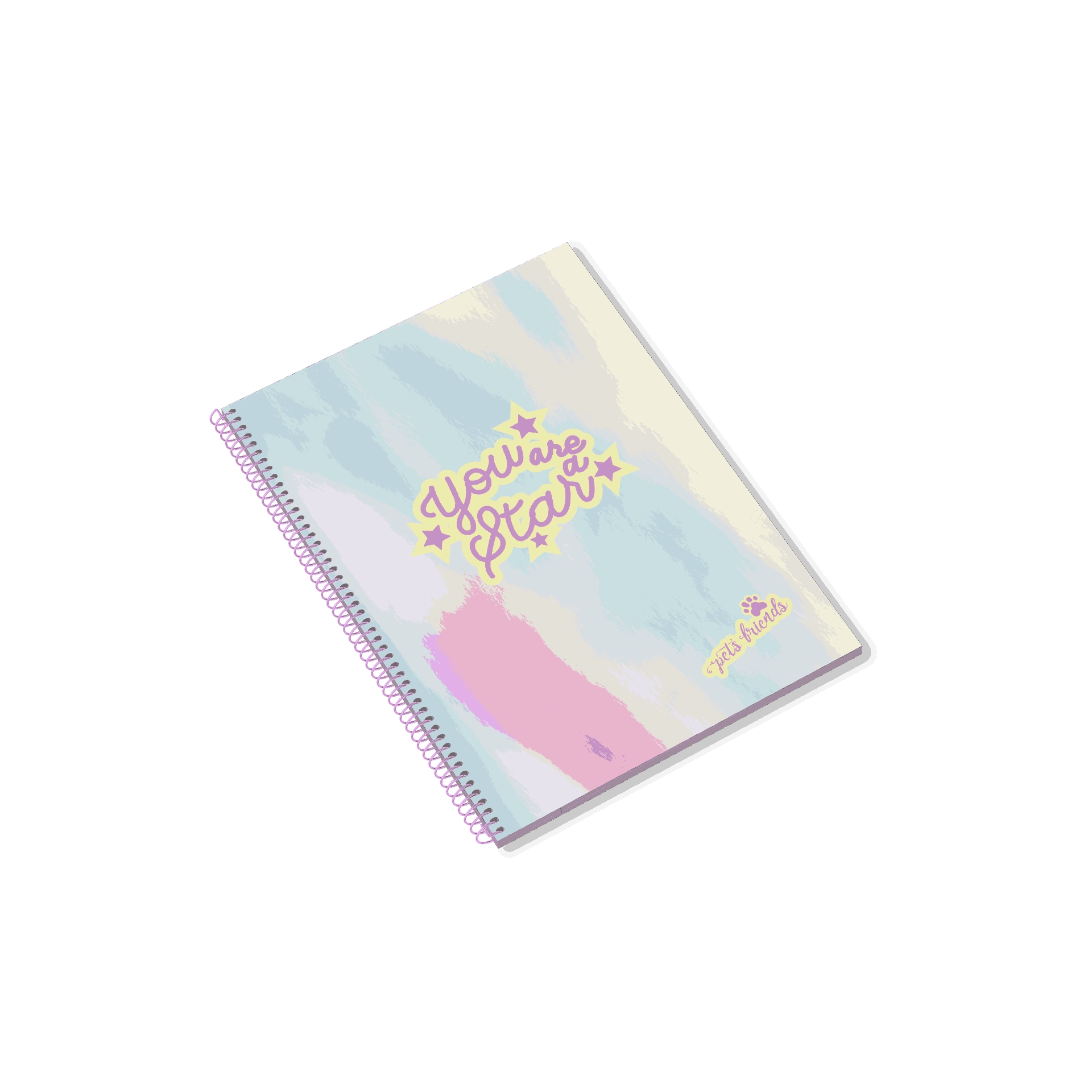 Magical World A5 Spiral - 80 Sheets