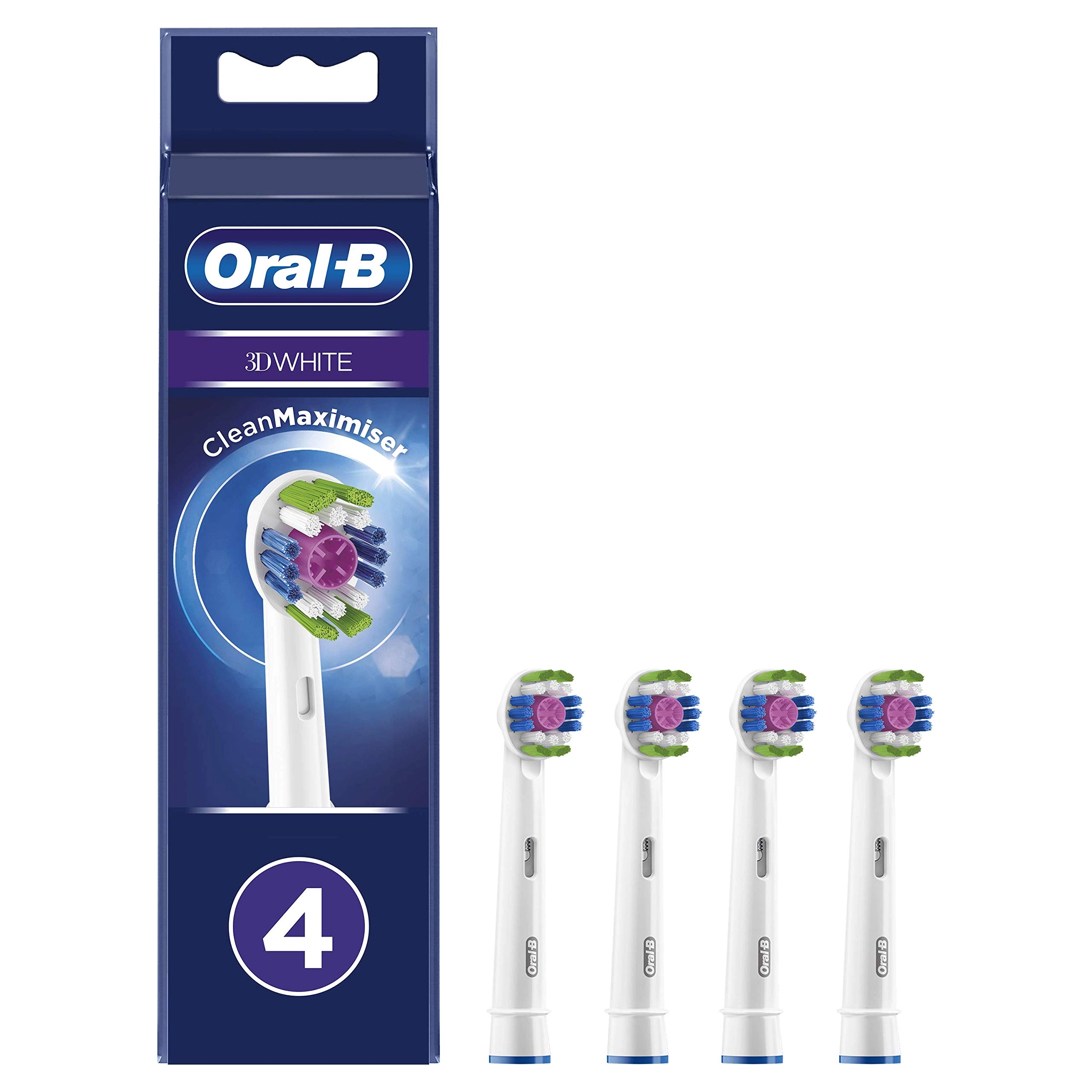 Oral-B 3D White - Pack of 4 White