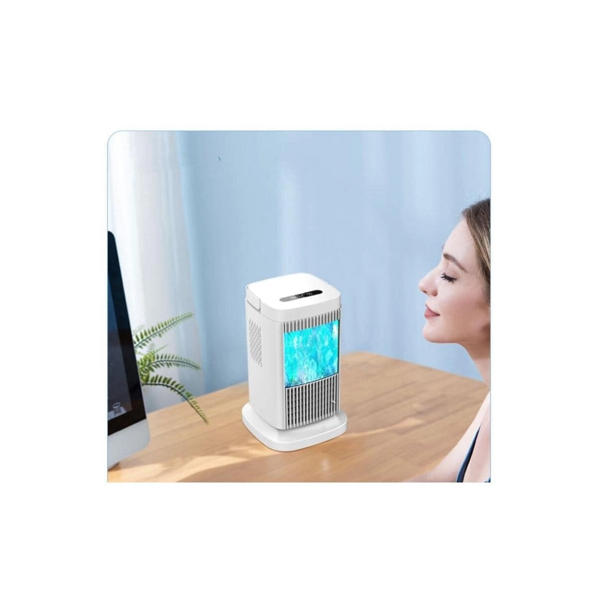 Desktop Air Purifier - UV Light LED Display 25W