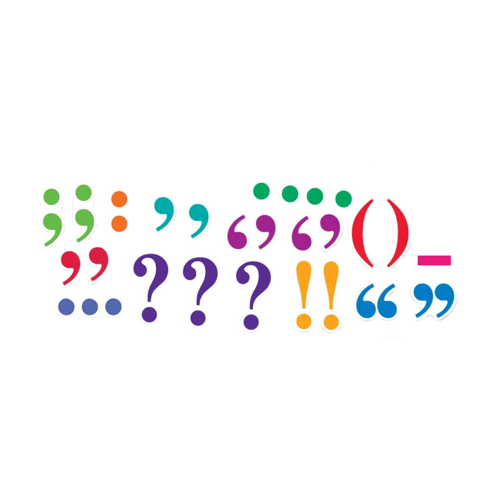 Magnetic Punctuation Demonstration Set - Suitable for 5 years and above 40 pieces