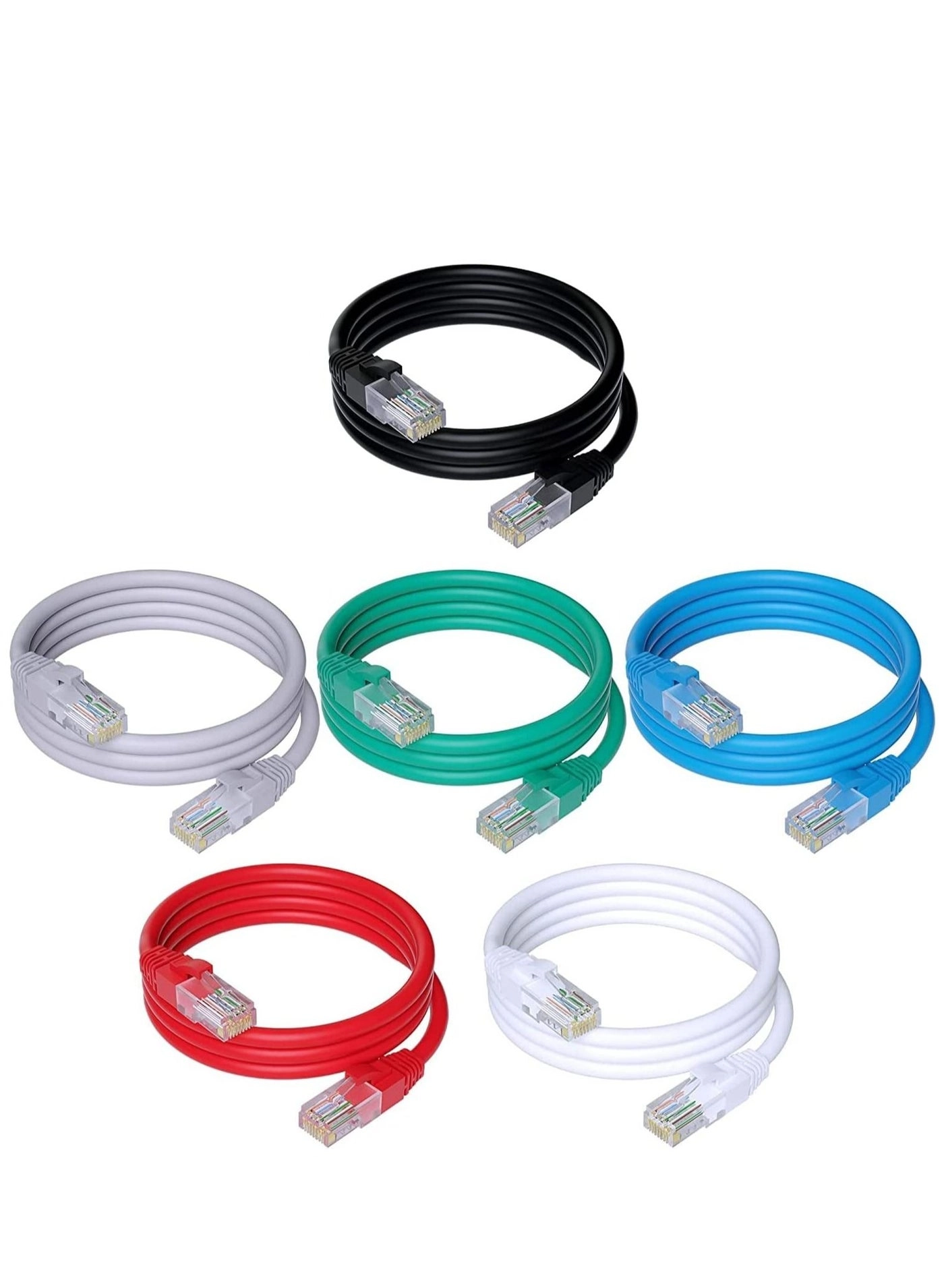 DKURVE Snaggles Cat 6 RJ45 Patch - 2M