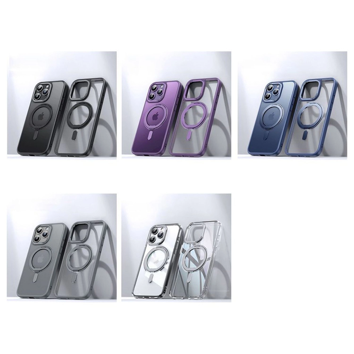 Case with Screen Protector for iPhone 15 Pro Max