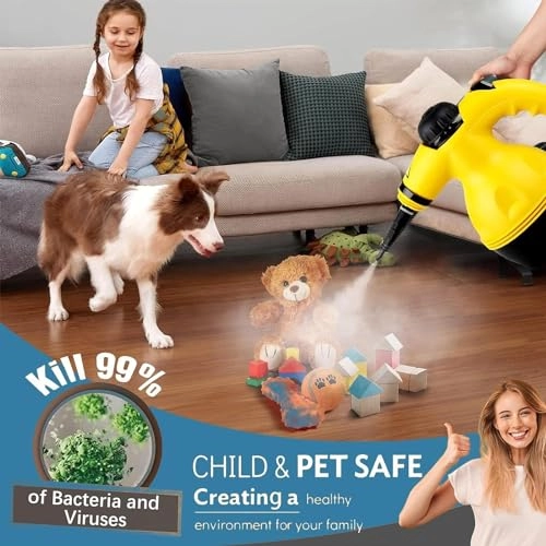 Portable Steam Cleaner - 9 in 1 1000 watts