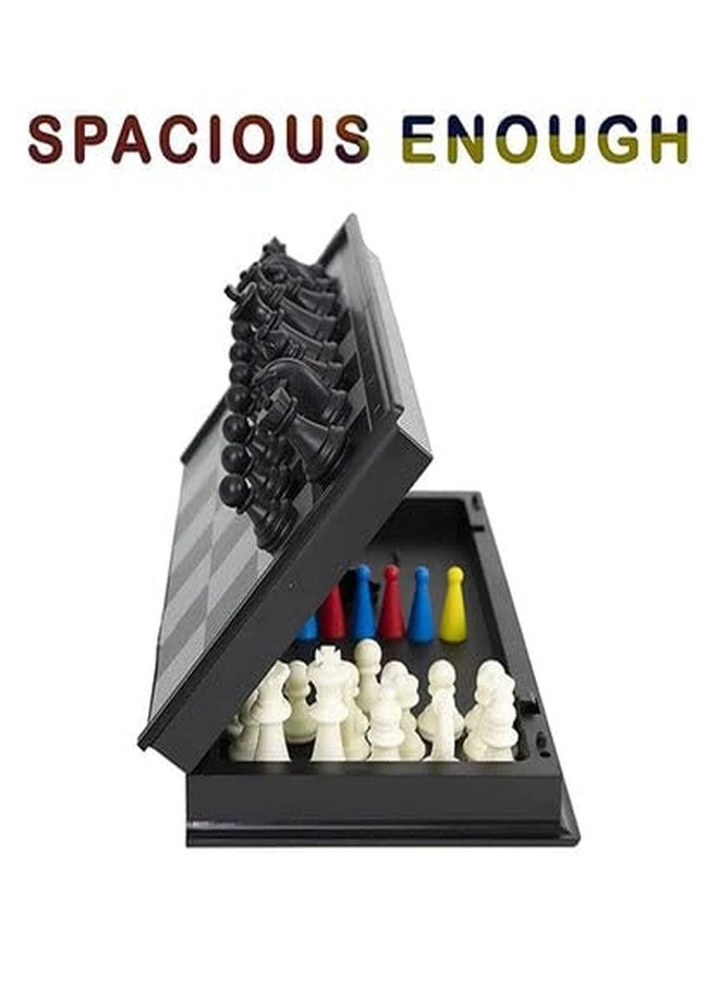Magnetic Game 3 in 1 - Chess Ludo Snakesladder