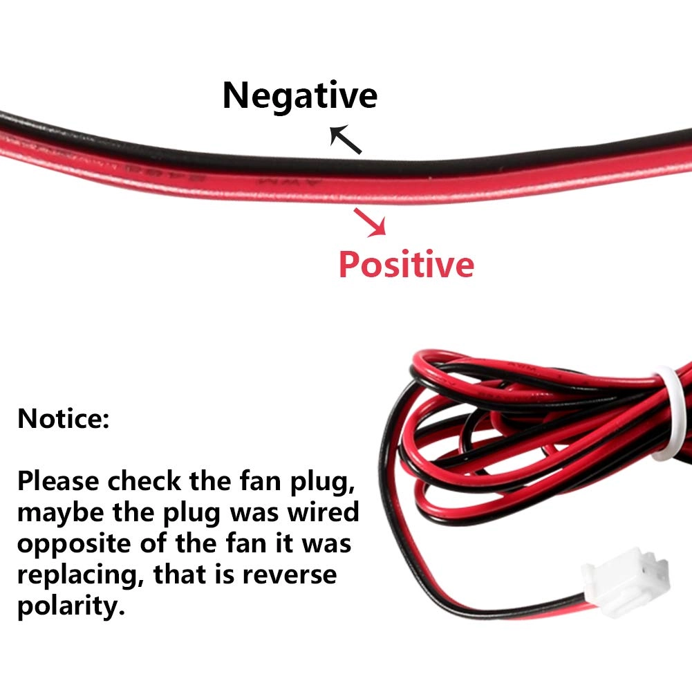 3D Printer Brushless Cooling Fan - 4PCS 40x40x10mm