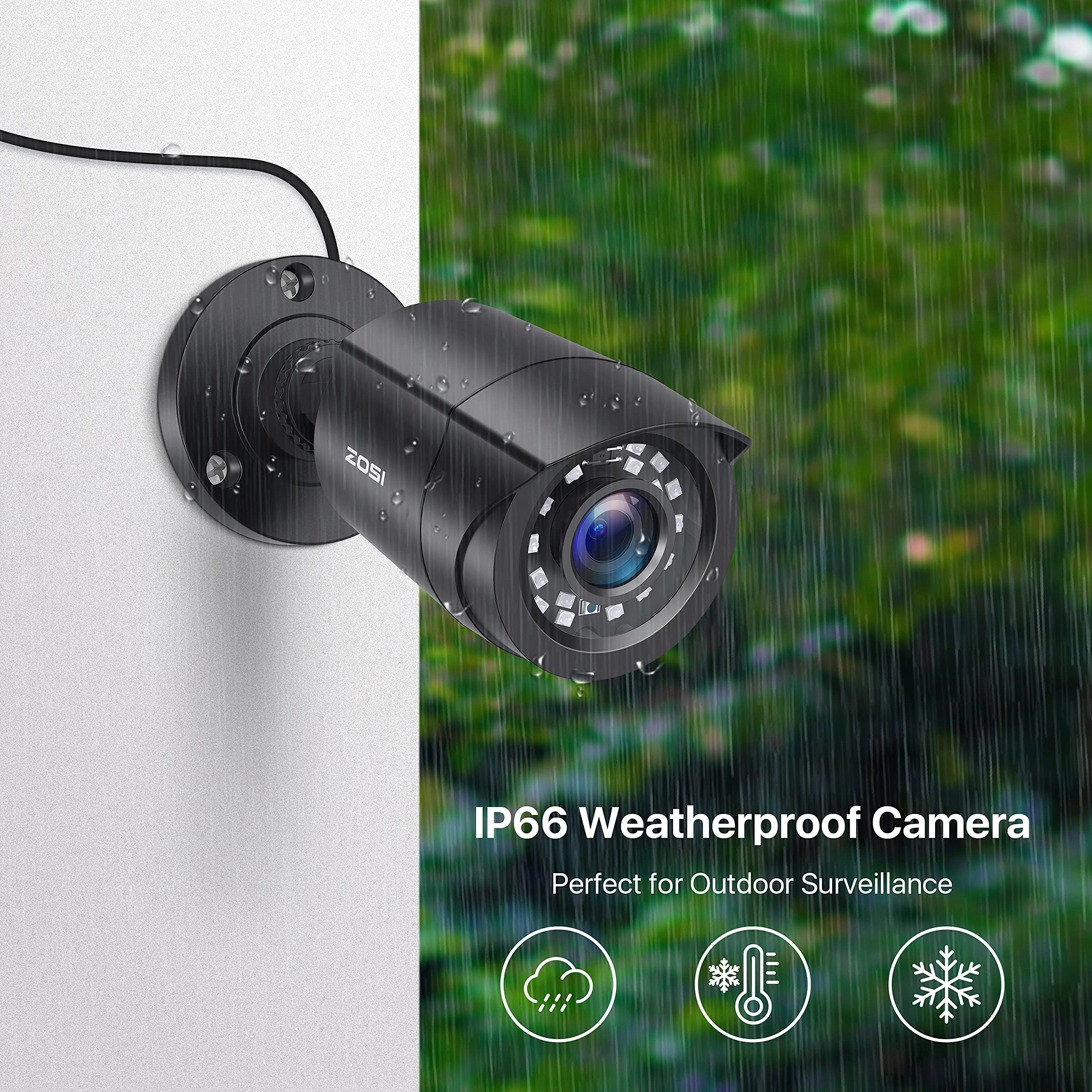 Security Bullet Camera - 1080P 4 Pack