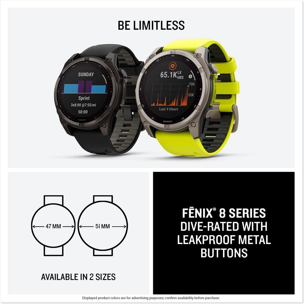 Fenix 8 51mm Titanium