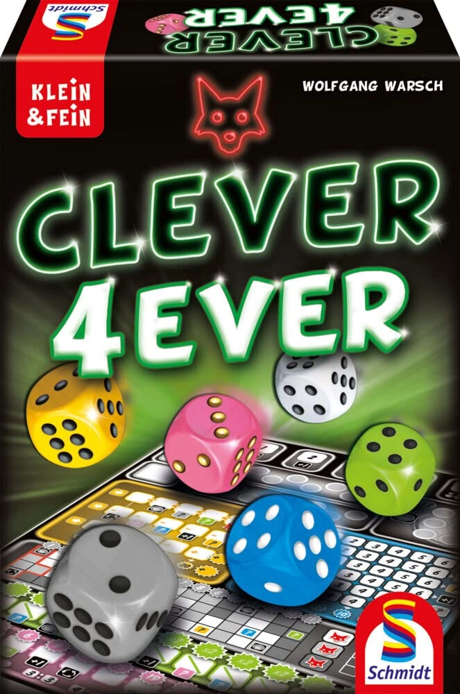 Schmidt Spiele Clever 4-ever: Familienspiele Klein & Fein