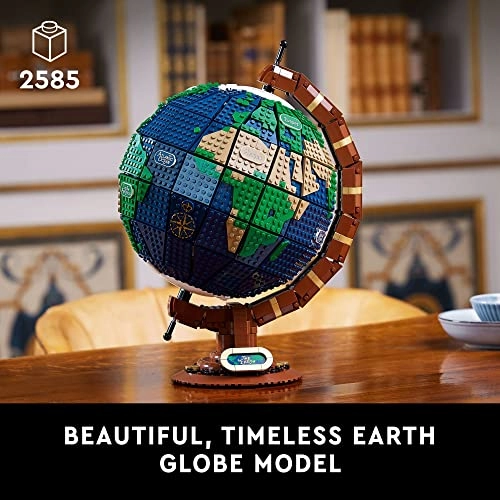 LEGO Ideas The Globe (21332) - Spinning Vintage Style