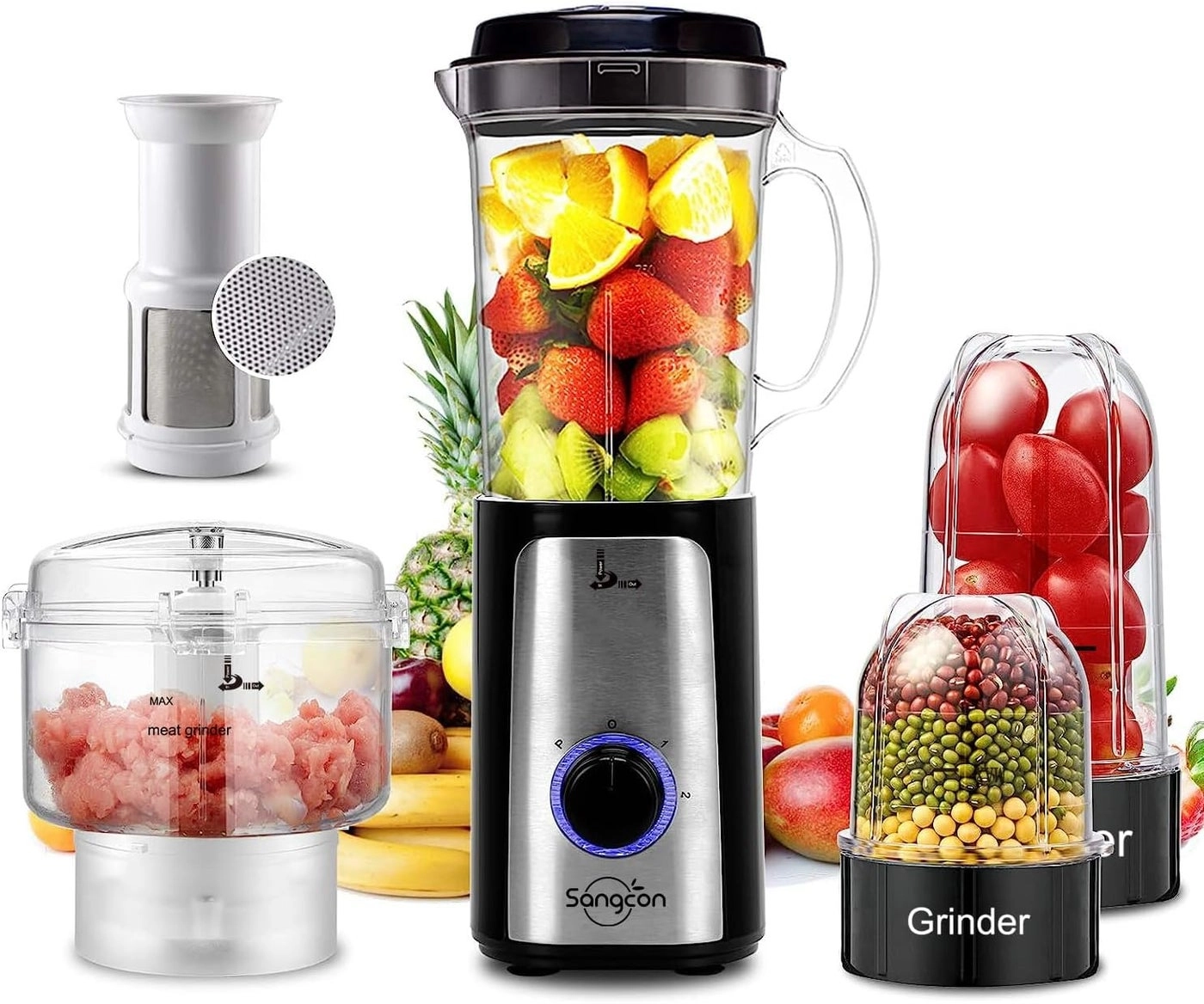 5 in 1 Blender and Food Processor Combo - 350W
