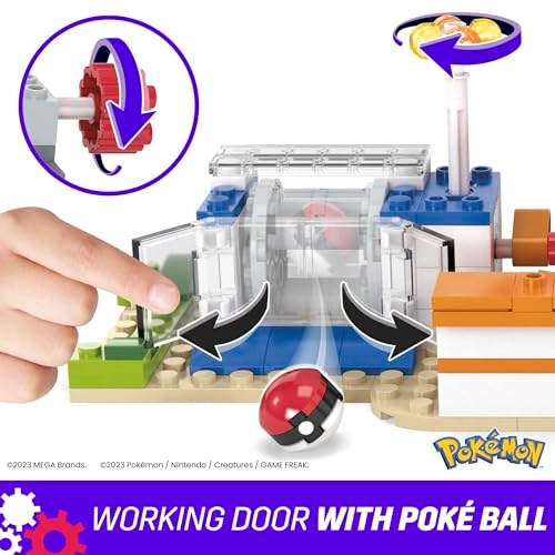 Pokemon Forest Pokemon Center - 4 Poseable Characters