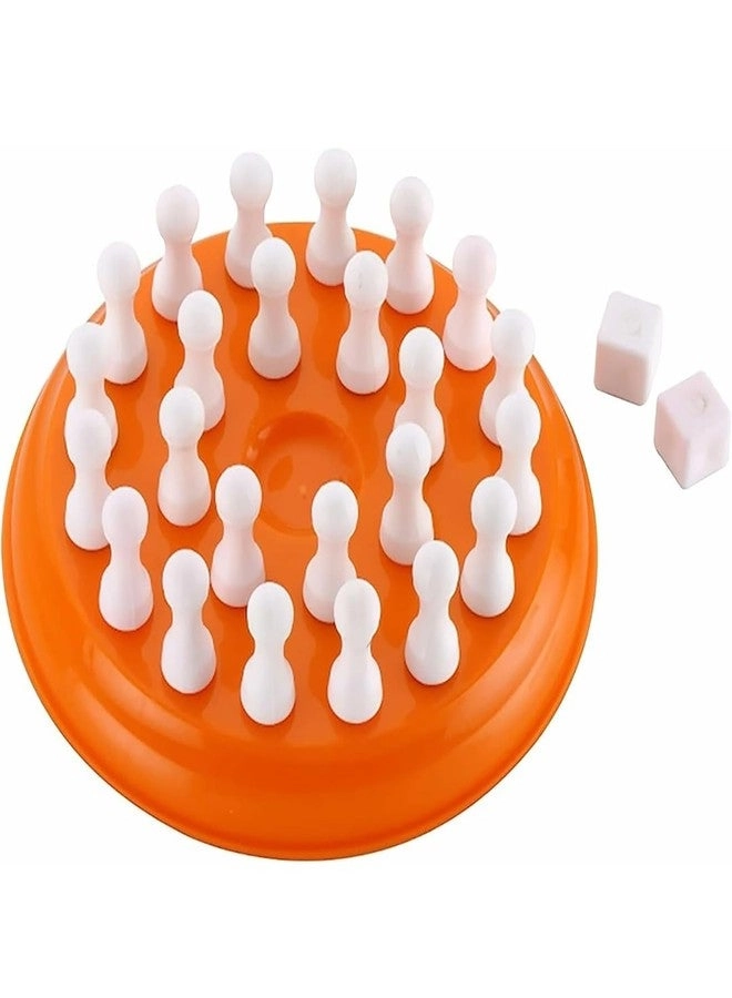 Plastic Brain Teaser Memory Chess Game - Age 4+ Years Multicolour