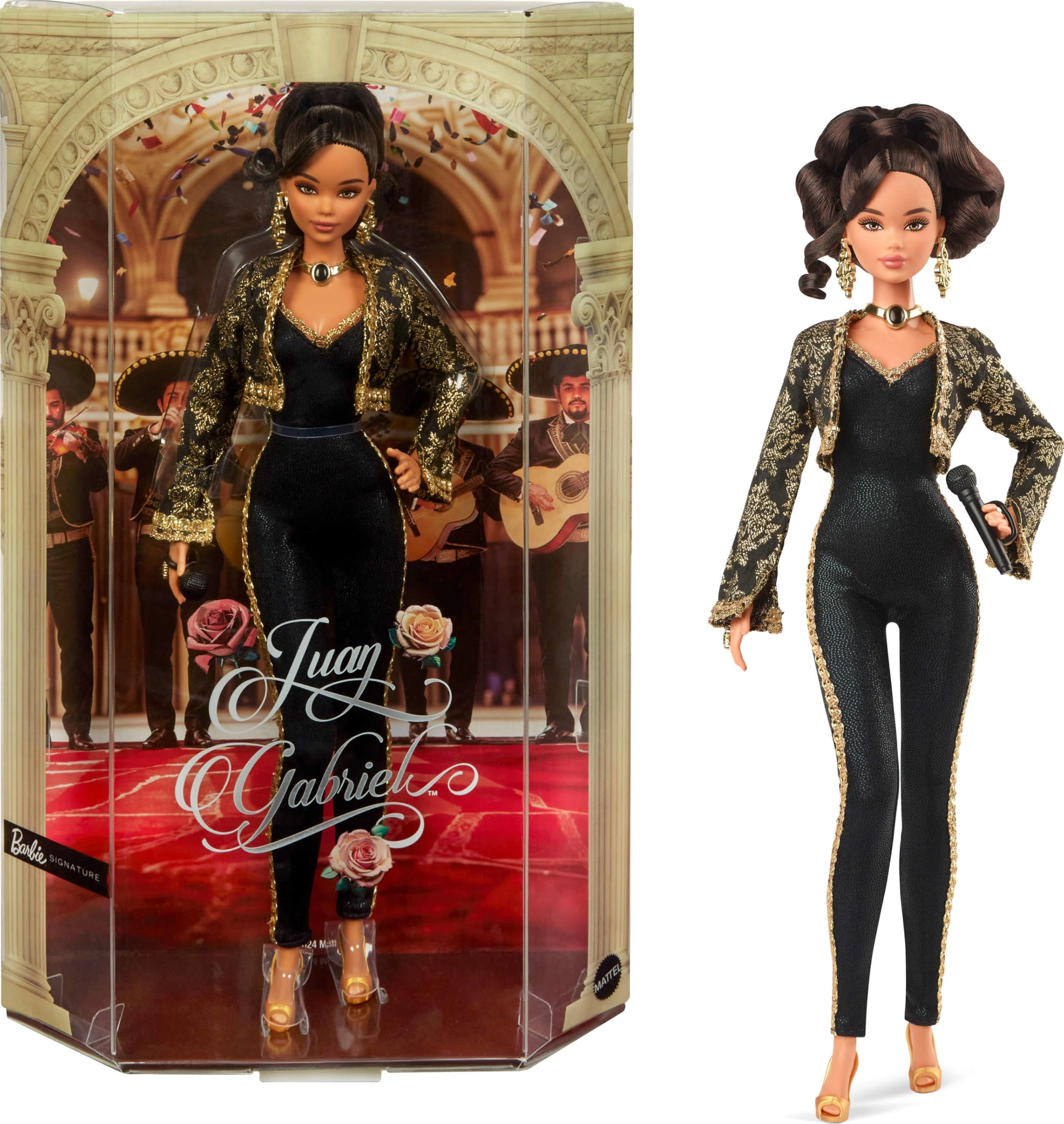 Barbie Juan Gabriel Signature Doll - 1/6 scale Black and Gold