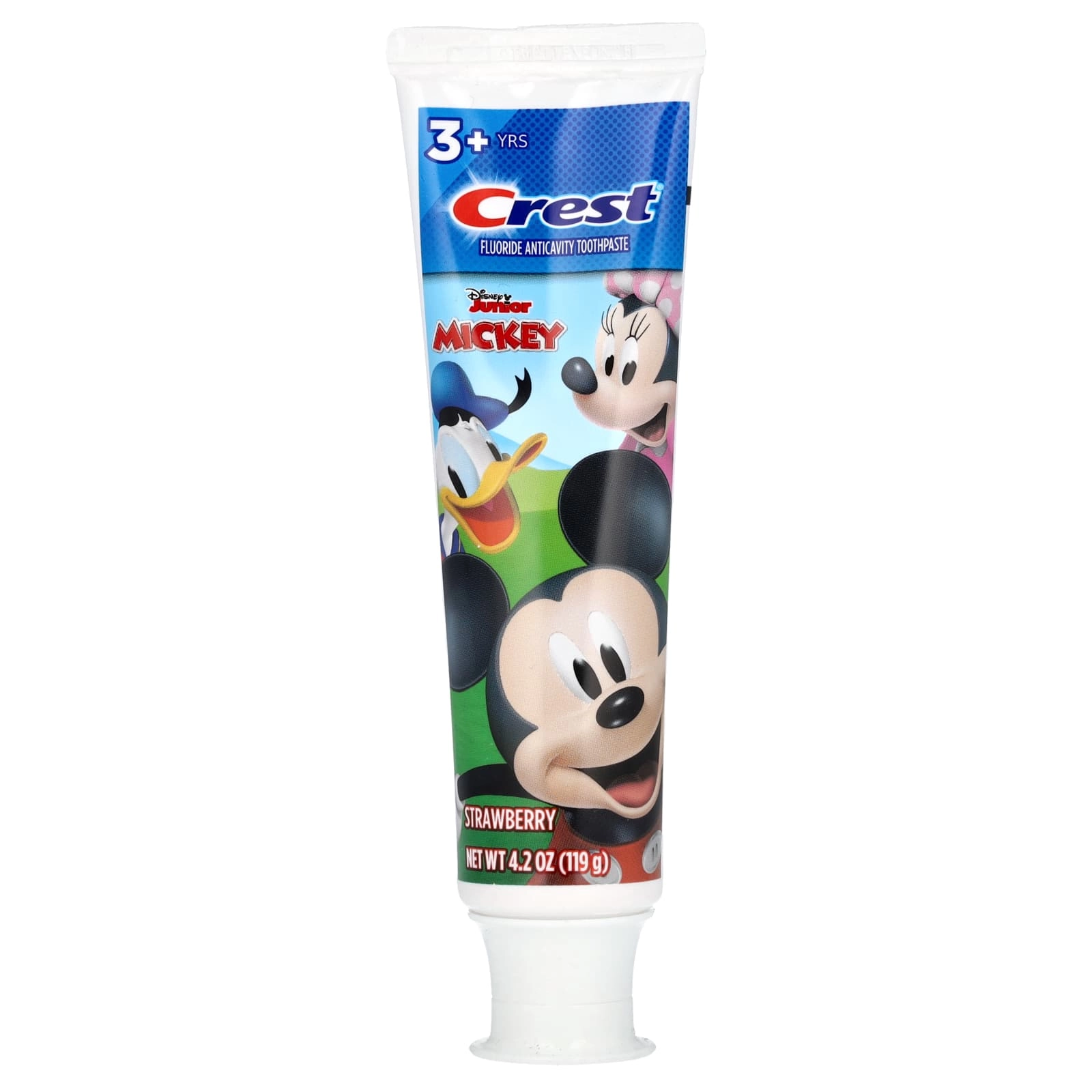 Crest Fluoride Anticavity Strawberry Toothpaste 3+ Yrs 119 g