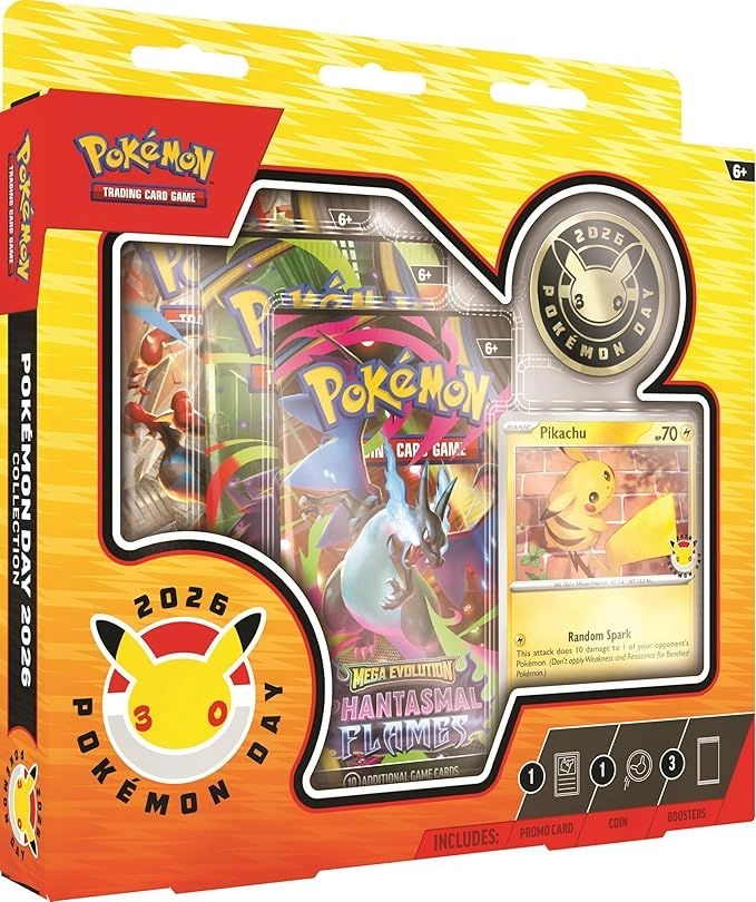 Day 2026 Collection - 30th Anniversary promo card 3 booster packs