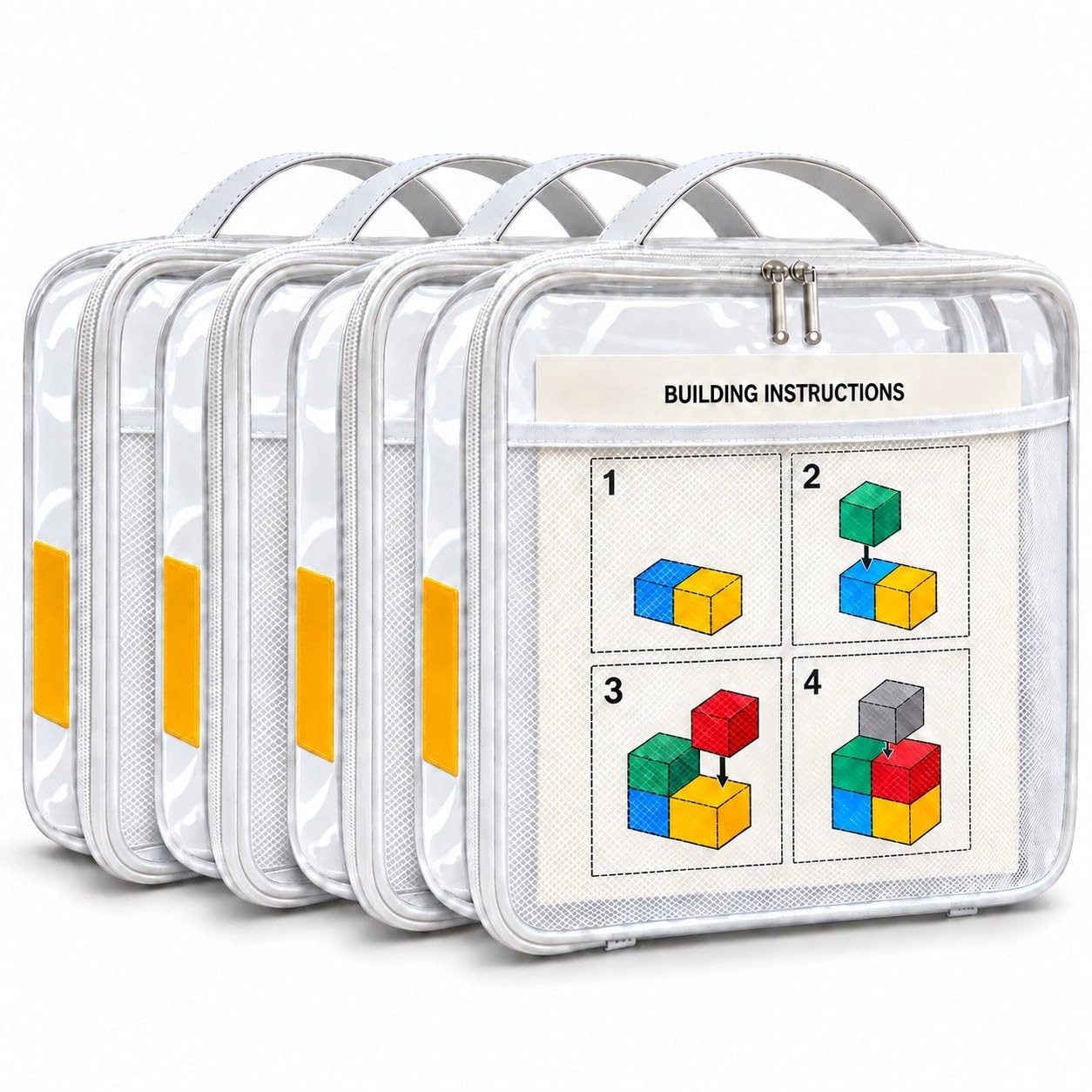 holay PVC Zippered Blocks Set - Polyvinyl Chloride (PVC)