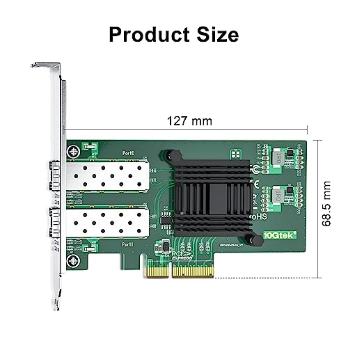 Converged Network Adapter - PCIE 2.0 X4 Gigabit Ethernet