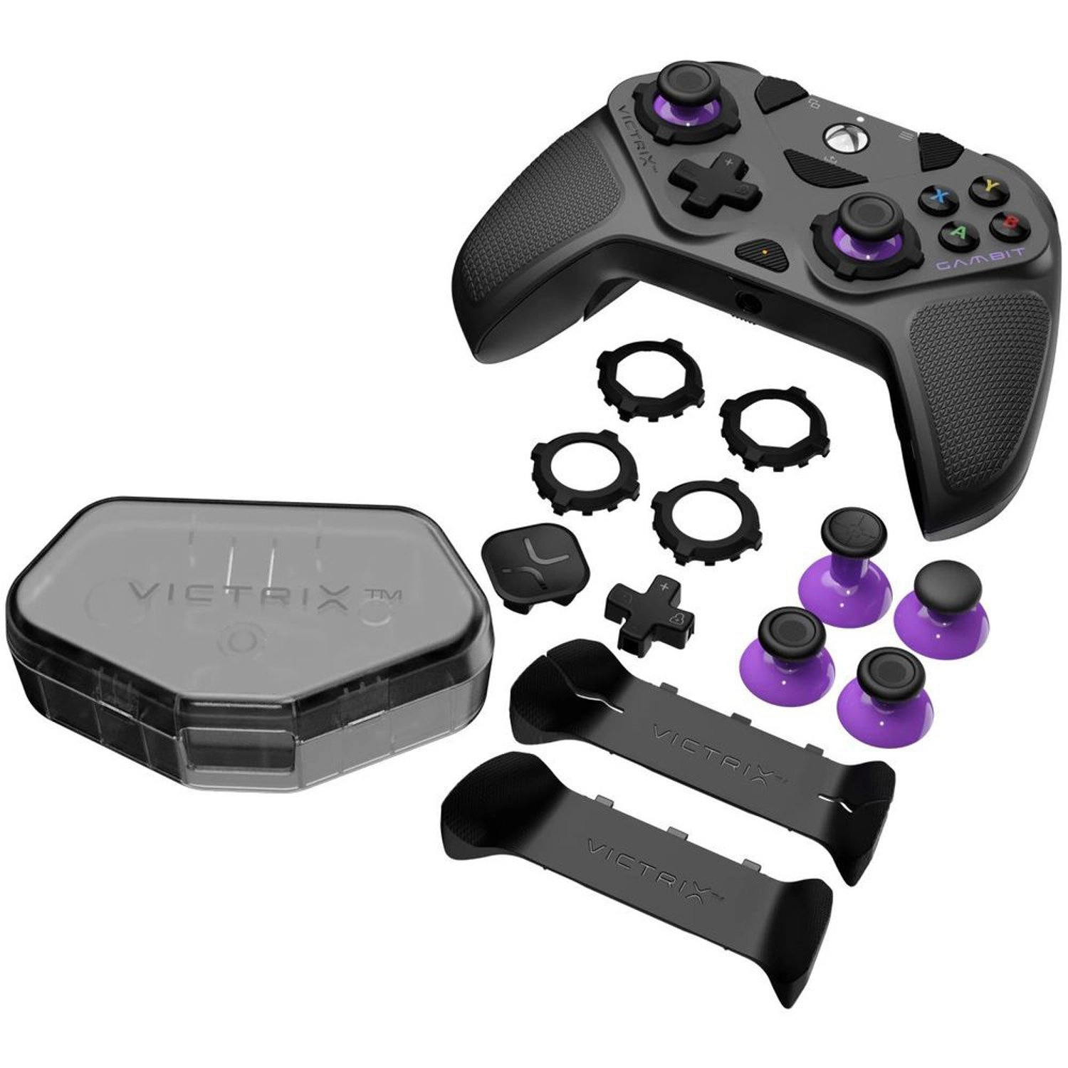 Xbox Series X|S Victrix Gambit Prime Wired Tournament Controller Black