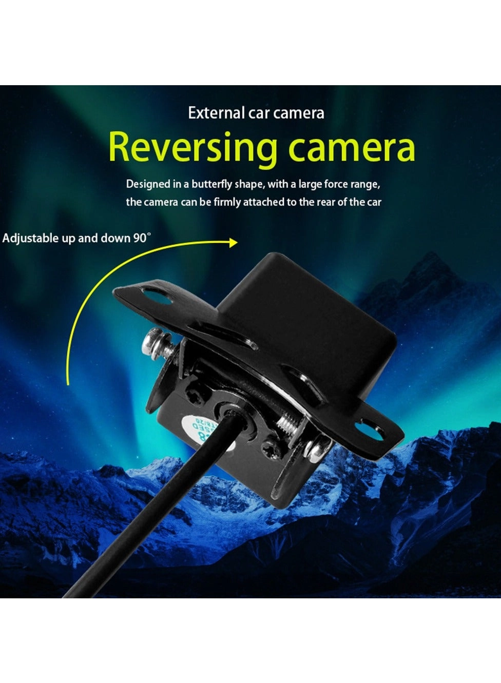 HD reversing camera with light - night vision 720*480 pixels