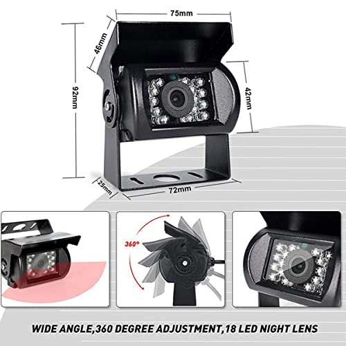 Backup Camera - Night vision AV Interface 500(H)X582(V)