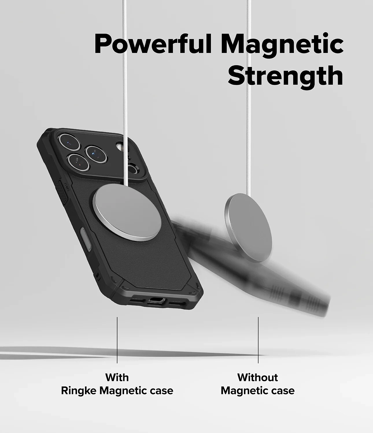 Rugged Gear Magnetic Case with MagSafe for iPhone 17 Pro Max