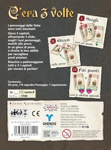 Es war 3 mal - Card Game (Italian)