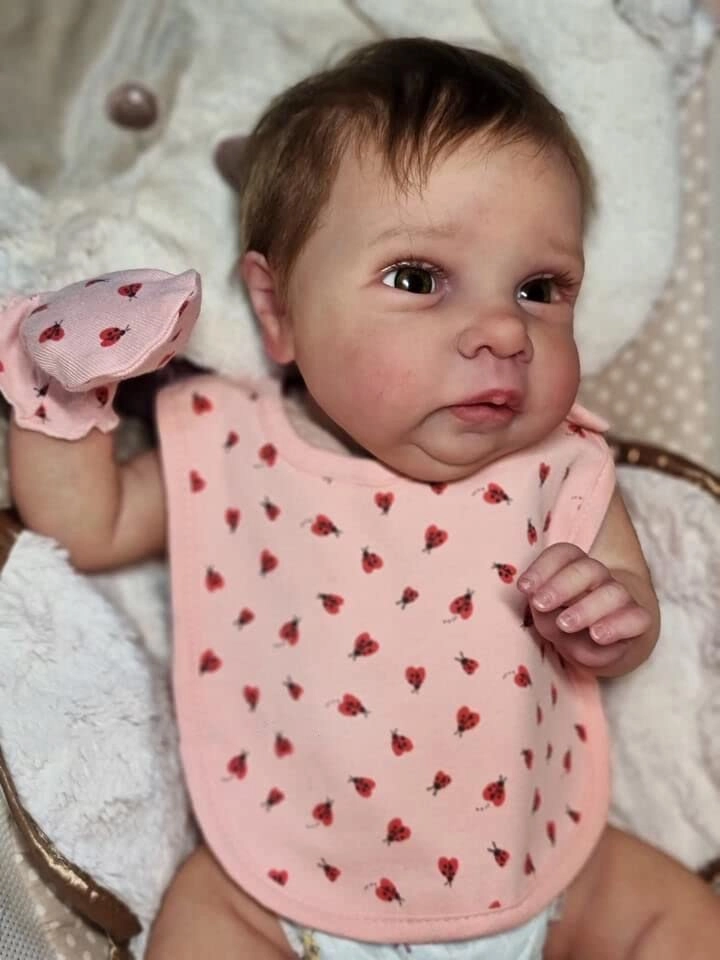 Miley Reborn Baby Doll - 19 Inch Blue Eyes