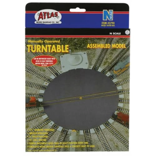 Atlas Manual Turntable - N Scale