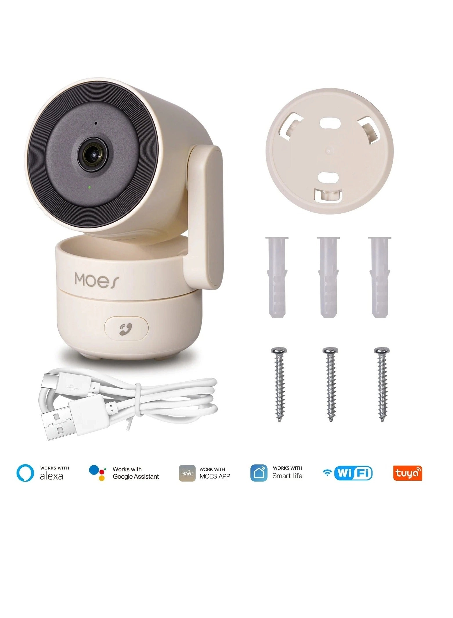 MOES Indoor Security Camera 4MP