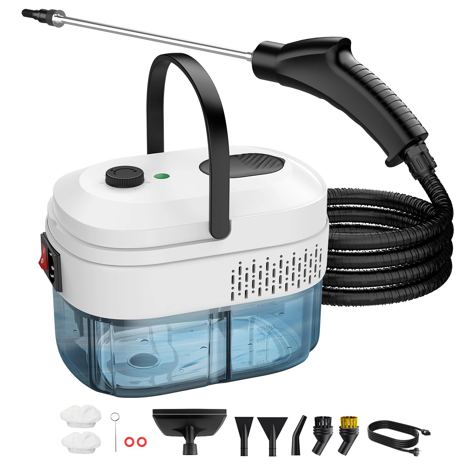 Granarbol High Pressure Handheld Steam Cleaner - 1.4L