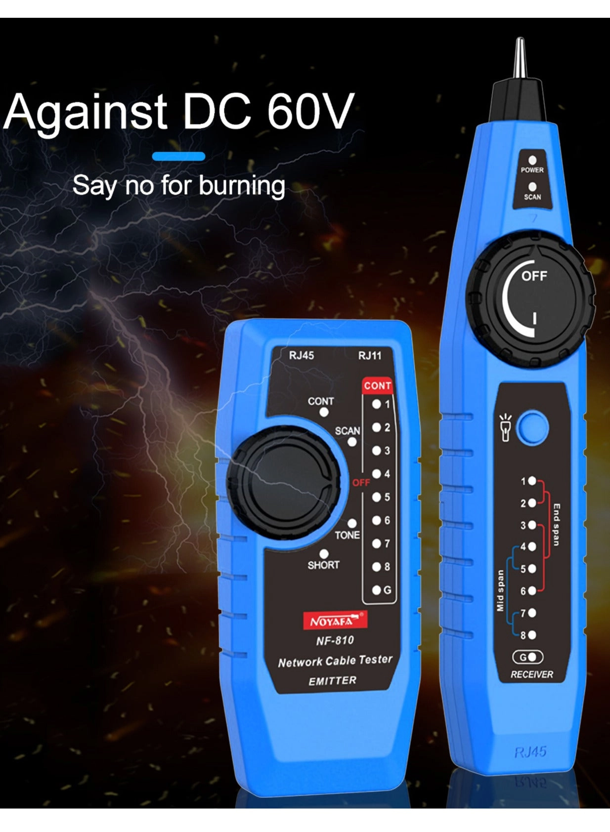 NF-810 - RJ11 RJ45 PoE