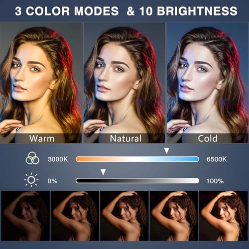 Ring Light - 10.5 Inch Tripod USB Powered